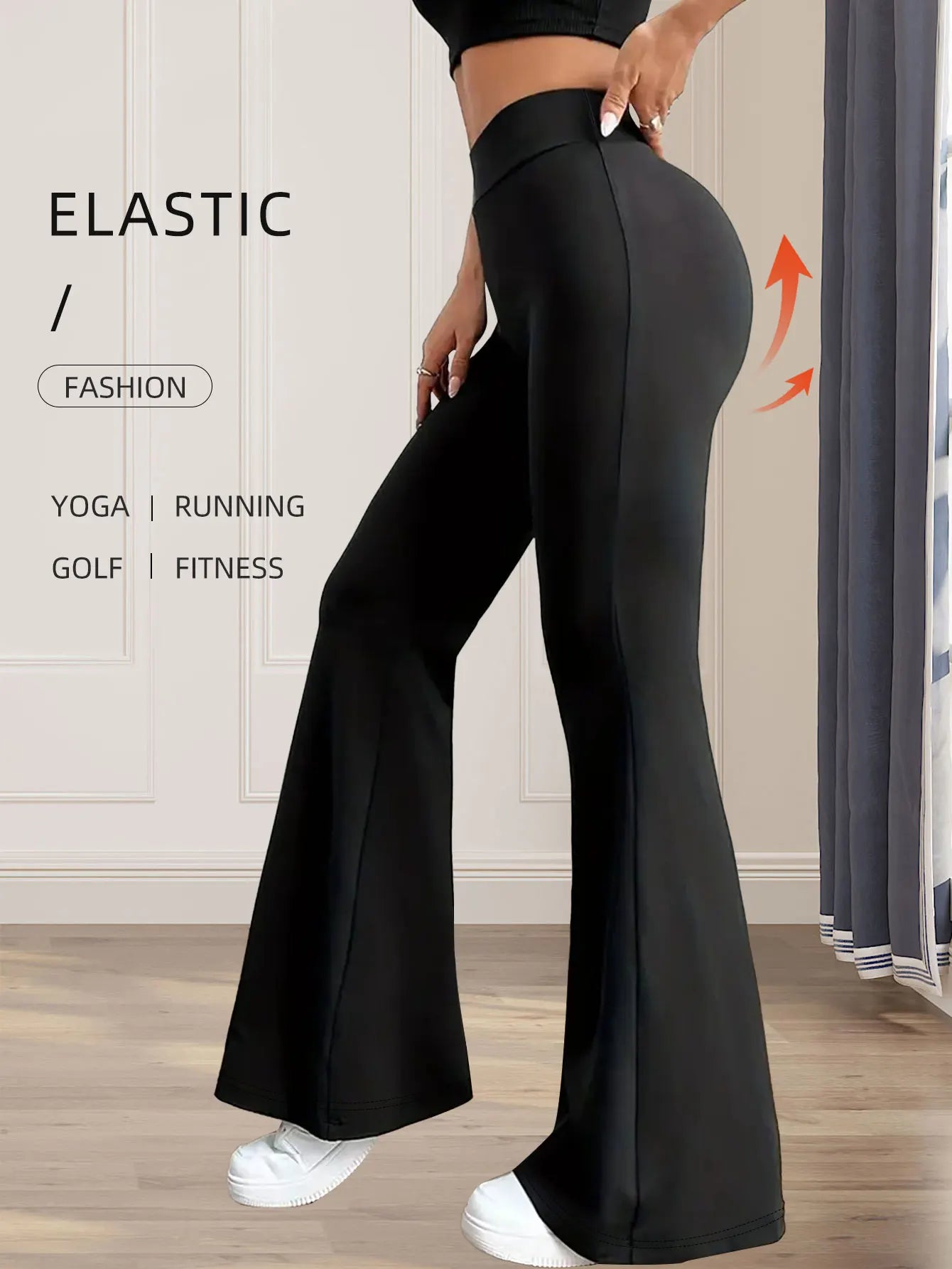 Leggings femme taille haute