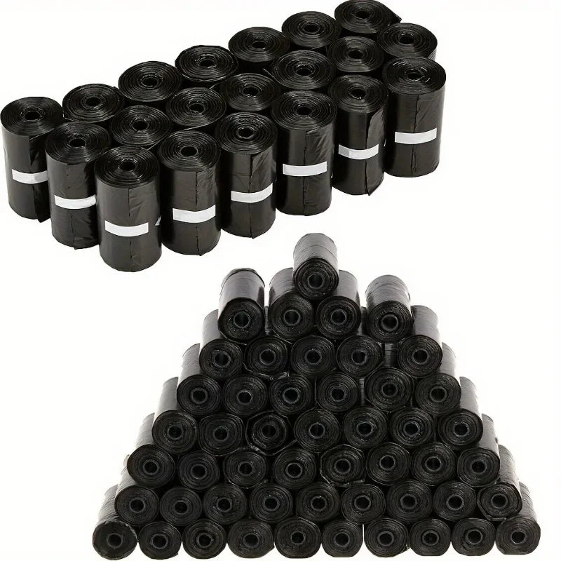 Portable Dog Poop Bags with Dispenser – Leak-Resistant Pet Waste Bags