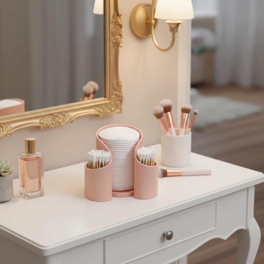 Cotton Pad & Swab Organizer