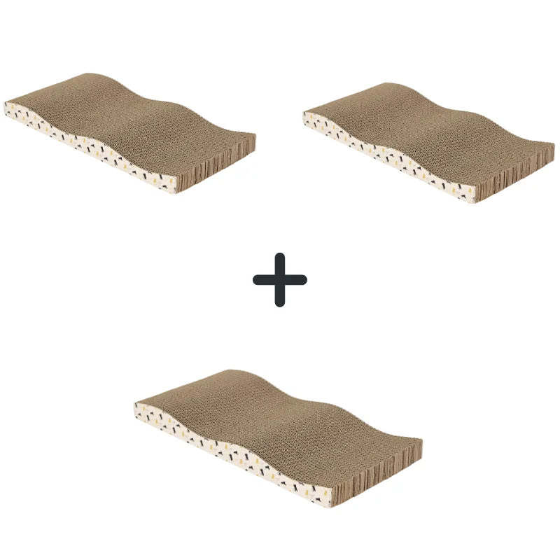 Corrugated Cardboard Cat Scratcher – Durable Scratching Board for Indoor Cats