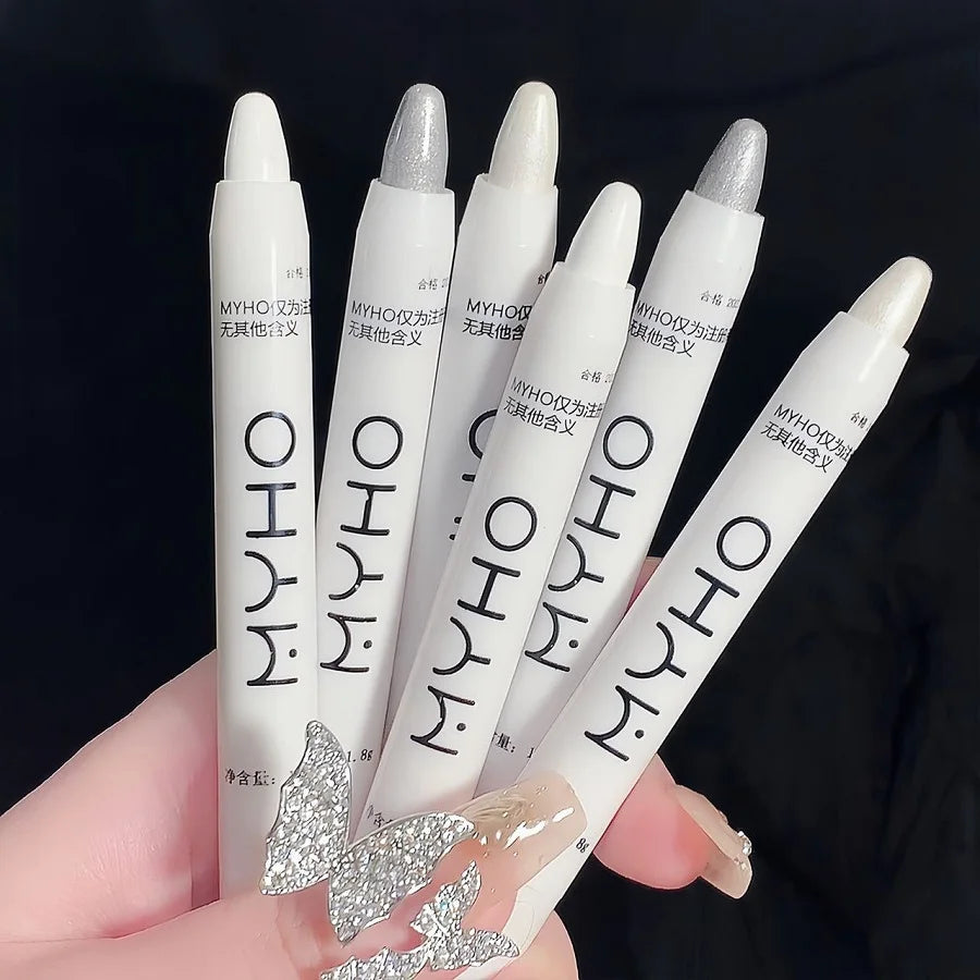 Crayon Illuminateur Yeux – Effet "Lying Silkworm", Fard Monochrome Ultra Brillant