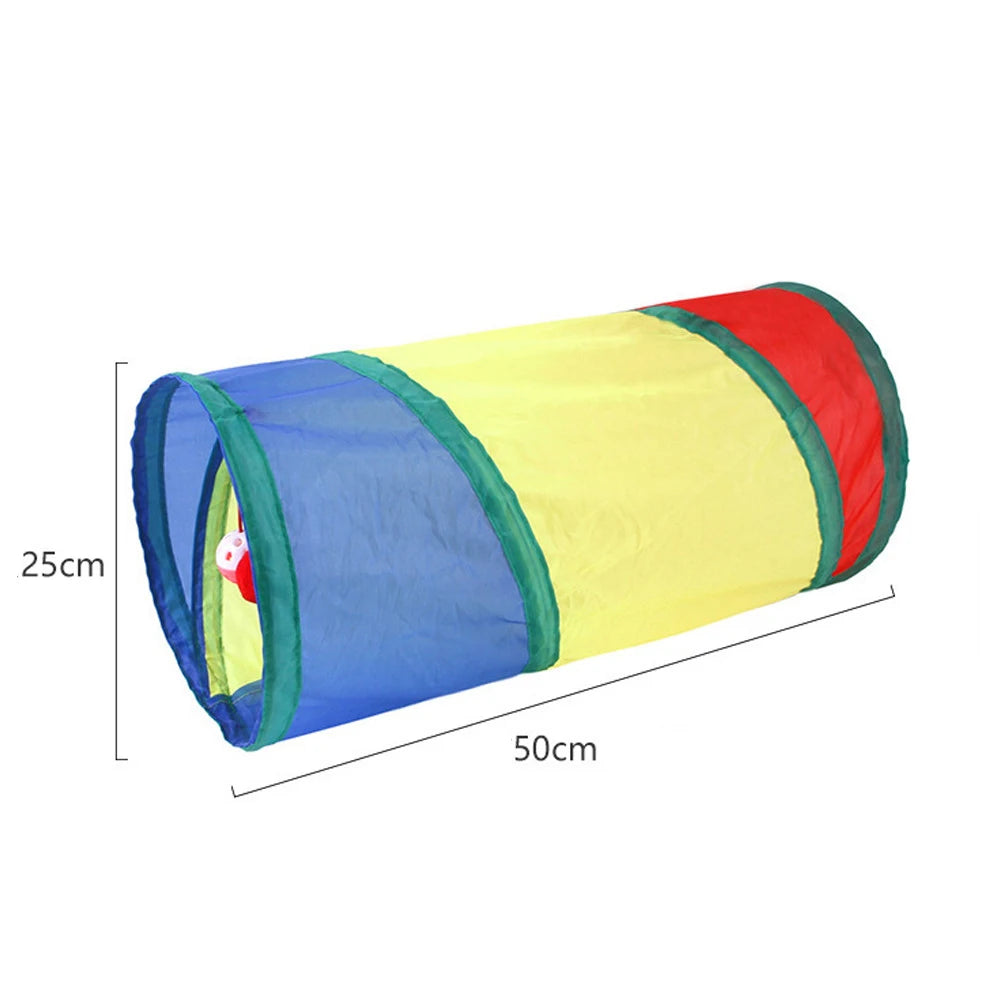 Foldable Cat Tunnel – Interactive Play Tunnel for Cats & Kittens