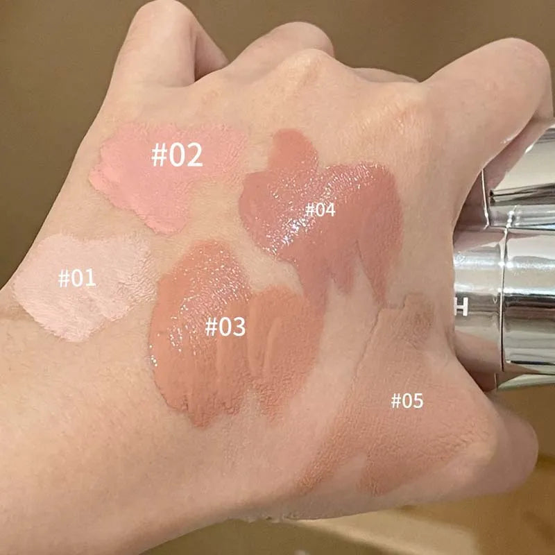 Blush Liquide— Améliore le Teint Naturel, Fini Mat à Faible Saturation, Multi-Usage pour Joues et Visage