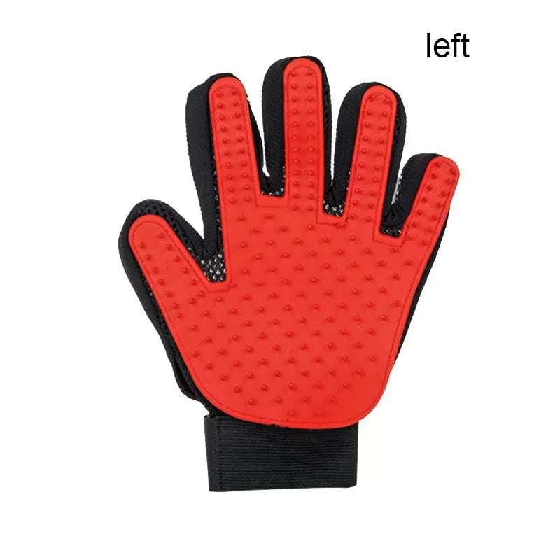 Pet Grooming Glove – Deshedding & Massage Brush for Dogs and Cats