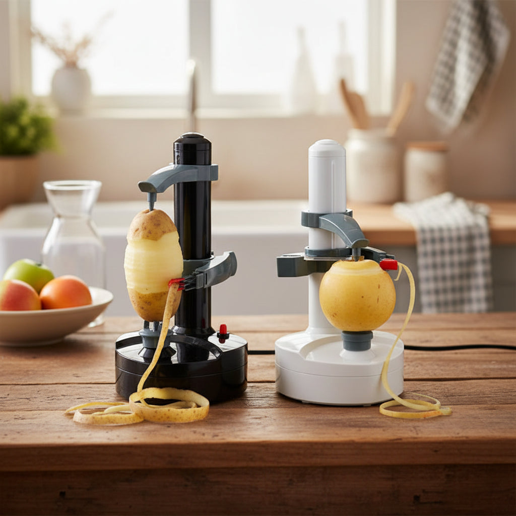 Multifunction Electric Peeler – Automatic Stainless Steel Apple, Potato & Fruit Peeling Machine