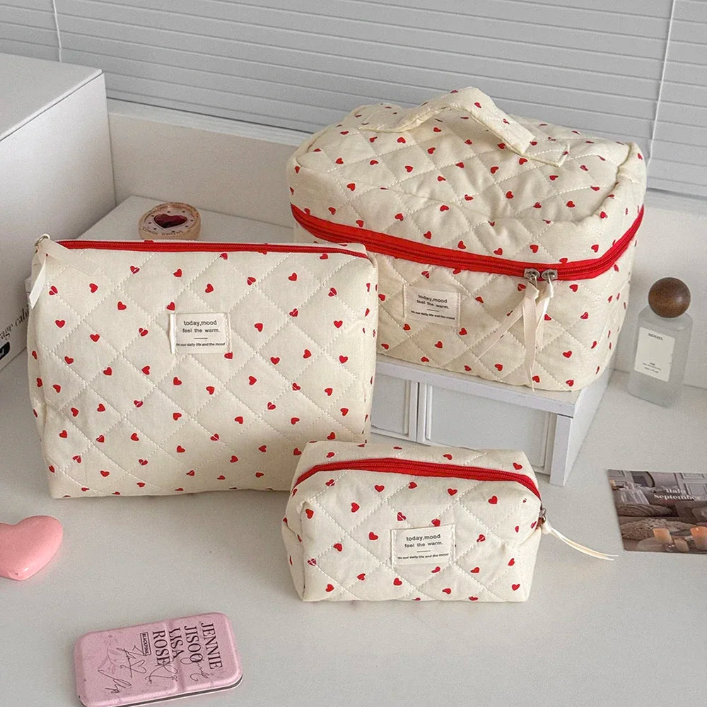 Floral Cosmetic Travel Bag