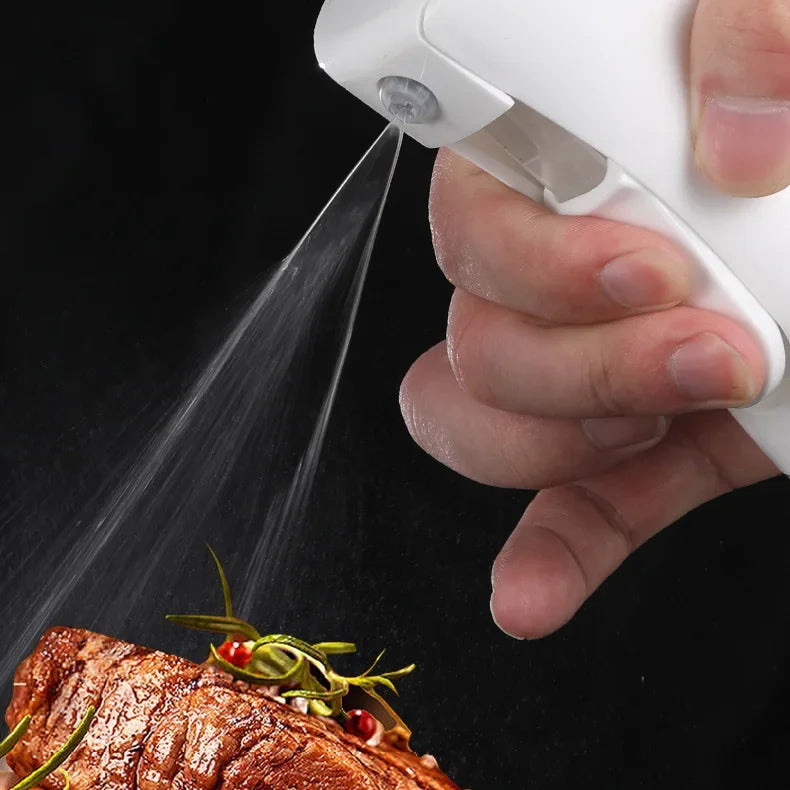 2-in-1 Oil Sprayer & Brush Bottle – 200ml / 300ml / 500ml Kitchen Oil Mister for Cooking, Baking & BBQ