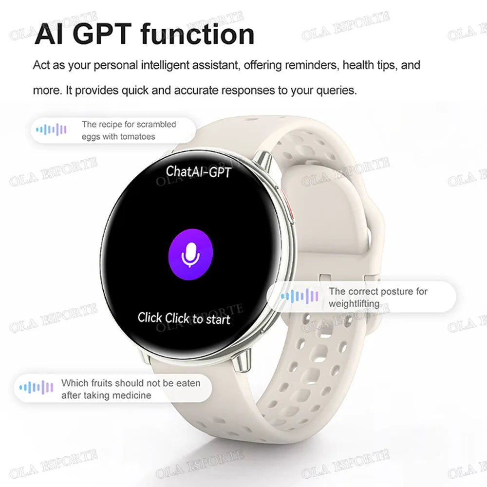 Pour Amazfit Active 2 GPS montre intelligente hommes femmes Ai GPT Amoled étanche Sport montre intelligente boussole NFC BT appel montres pour