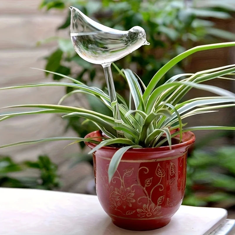 5-Pack Bird-Shaped Self-Watering Globes – Automatic Plant Watering System