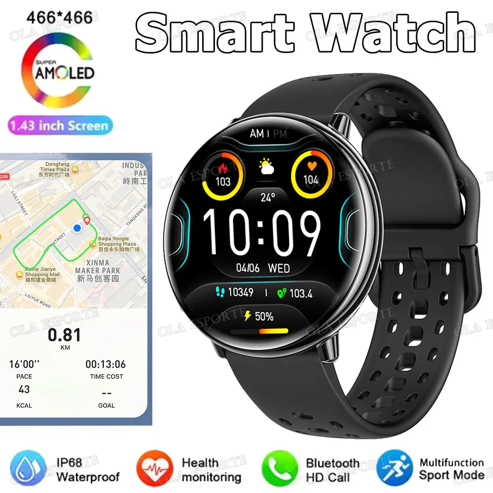 Pour Amazfit Active 2 GPS montre intelligente hommes femmes Ai GPT Amoled étanche Sport montre intelligente boussole NFC BT appel montres pour