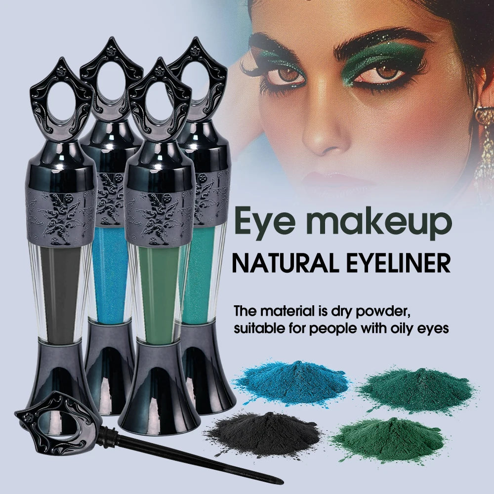 Eyeliner — poudre noire, effet intense et défini