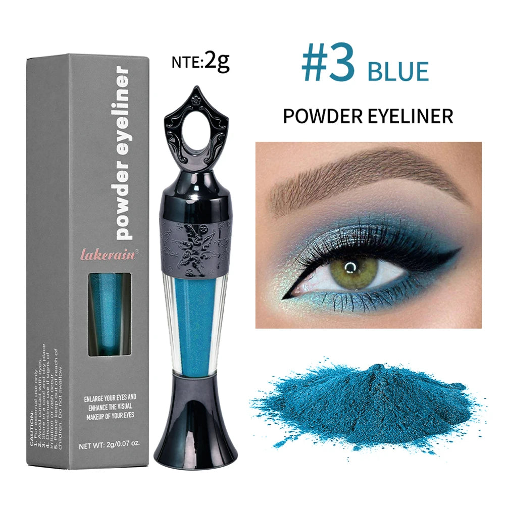 Eyeliner — poudre noire, effet intense et défini