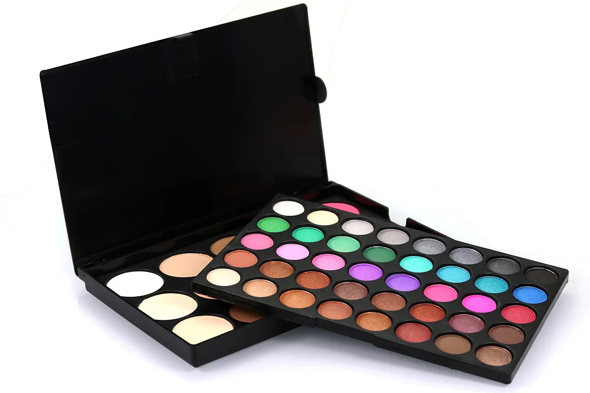 Coffret maquillage professionnel multi-fonction femme waterproof fards à paupières blush bronzer contour