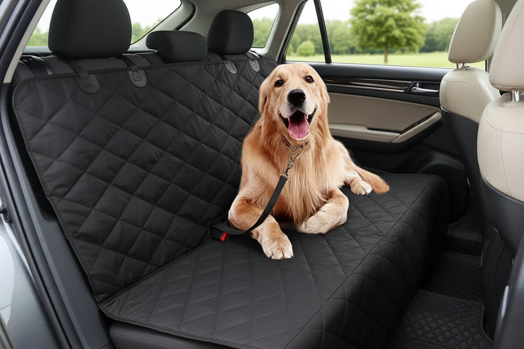 Waterproof Dog Car Seat Cover – Rear Seat Pet Protector Mat