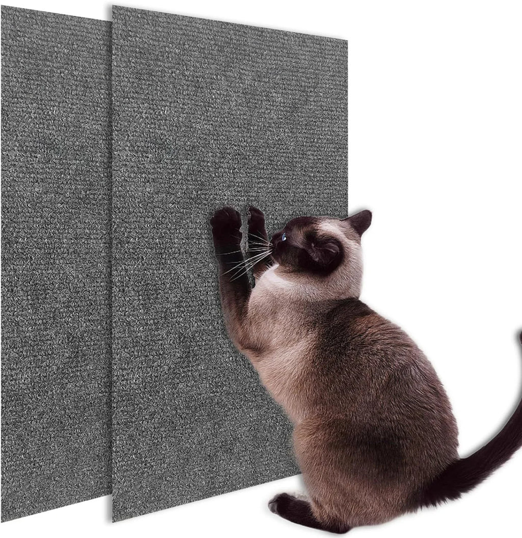 Self-Adhesive Cat Scratch Protector – Trimmable Furniture & Wall Protection Mat