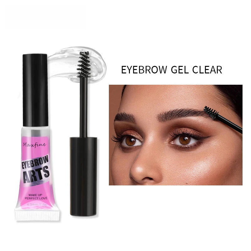 Gel à Sourcils Transparent – Fixation Longue Durée, Waterproof et Séchage Rapide