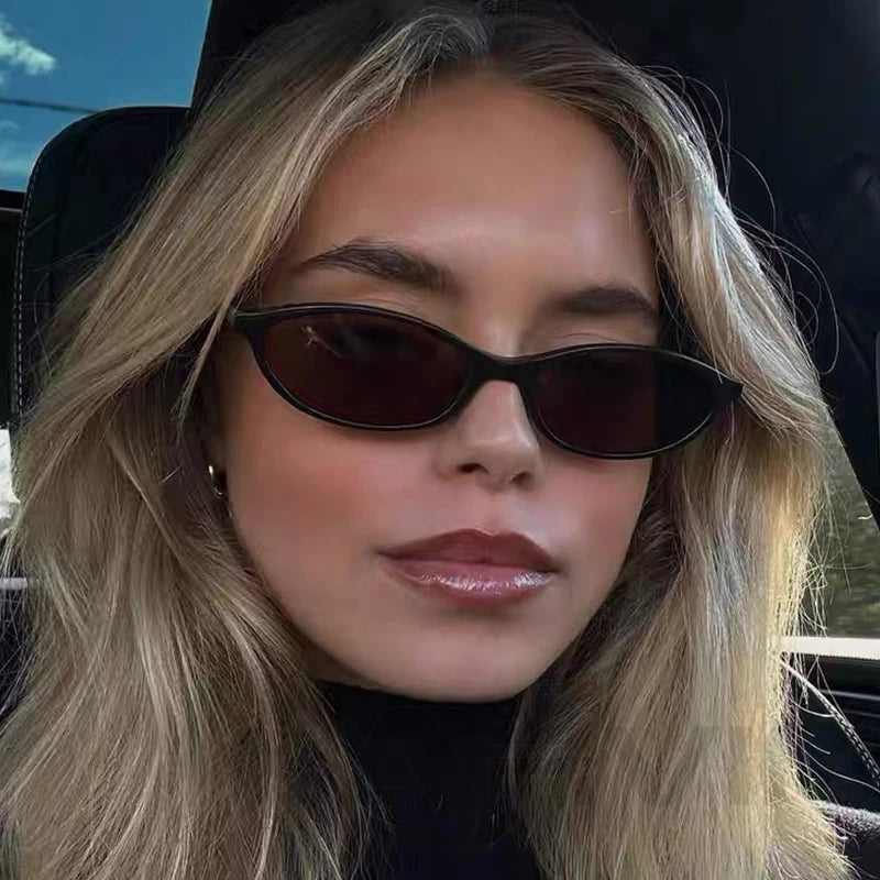 « Lunettes de soleil Femme – Léopard Marron, Ovales & Rétro »