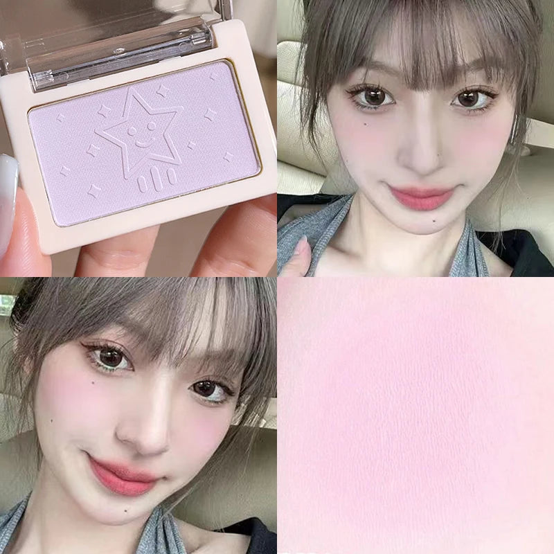 Blush Mono Couleur — Poudre Miel Naturelle, Effet Éclaircissant et Illuminateur, Teinte Rouge, 6 Couleurs Disponibles