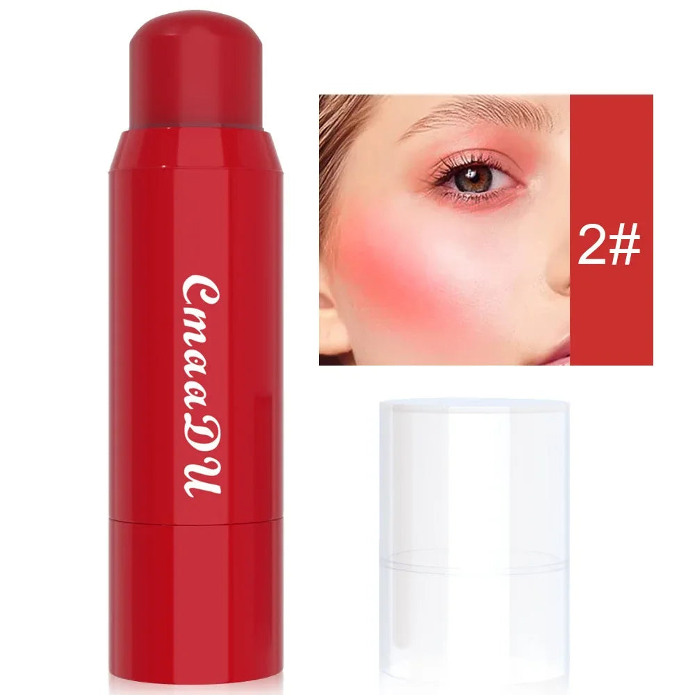 Blush 6 couleurs – Waterproof, longue tenue, couleur naturelle et impeccable – Poudre blush à haute brillance, maquillage féminin sexy