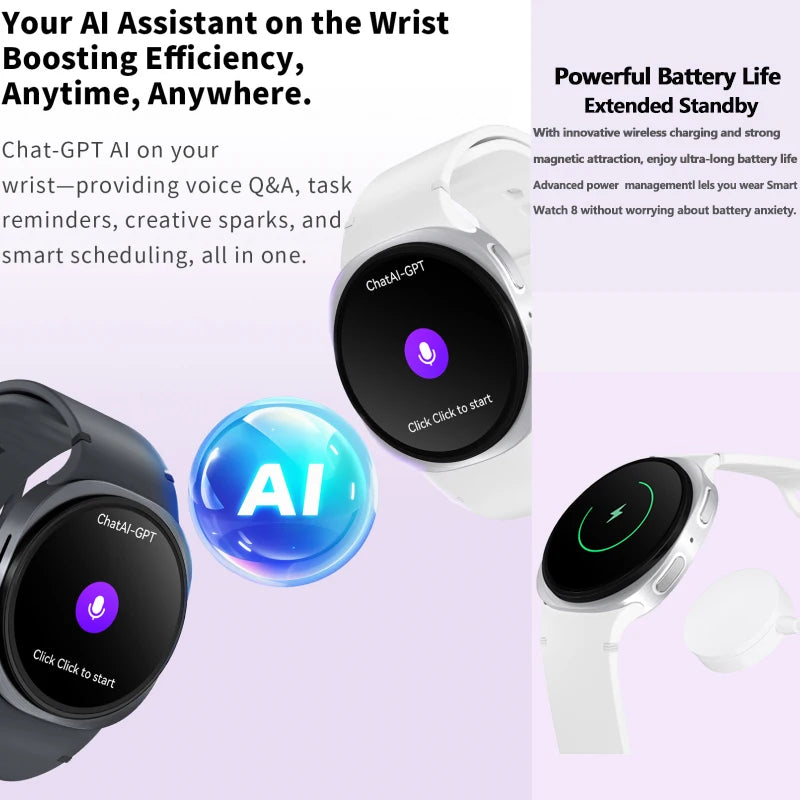 2025 nouvelles montres 8 Mini GPS piste montre intelligente pour hommes femmes santé Sport AMOLED fréquence cardiaque Bluetooth appel étanche Smartwatch