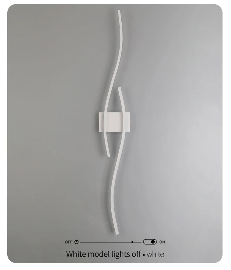 Modern LED Wall Lamp – Minimalist Lighting for Living Room, Bedroom & Kitchen