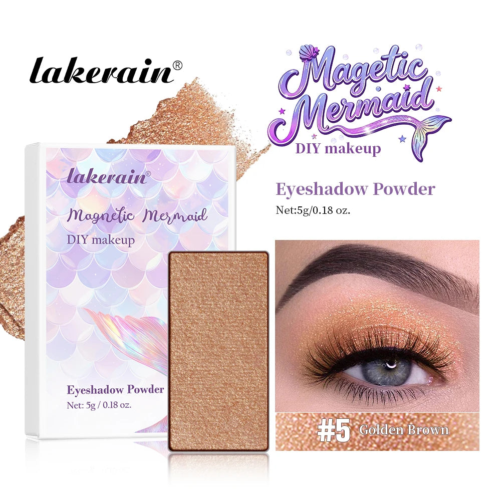 Recharge pour palette de fards à paupières - Waterproof, longue tenue, multifonctionnelle, fond magnétique - Maquillage à faire soi-même