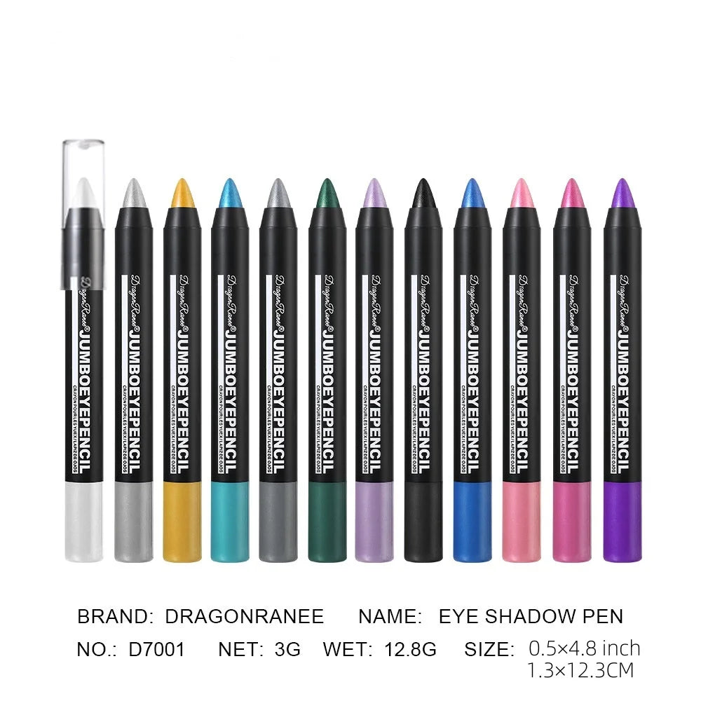 Crayon fard à paupières nacré et scintillant, délicat, illuminateur et contouring, application en un geste