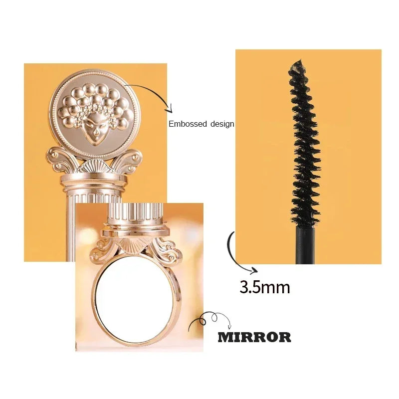 Mascara  waterproof épais longue tenue allongeant cils naturel recourbant séchage rapide maquillage femme