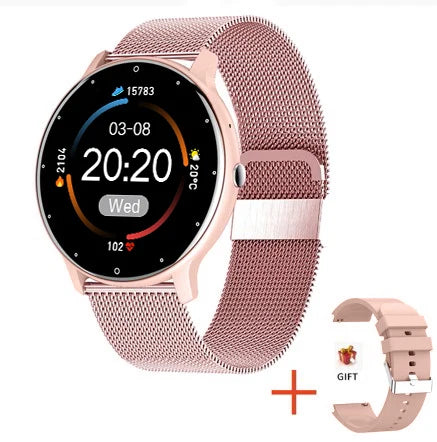 Montre intelligente femmes hommes plein écran tactile Bluetooth 5.2 appel étanche montres sport Fitness Tracker usine IP67 ZL02 nouveau