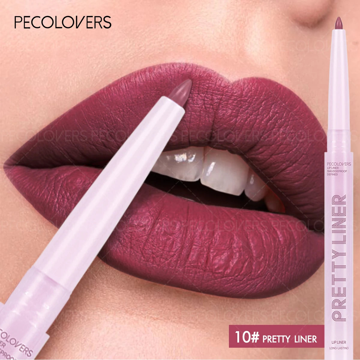 1 Pièce Crayon à Lèvres Nude – Texture Mat, Anti-Transfert, Pratique pour Voyage, Maquillage Quotidien