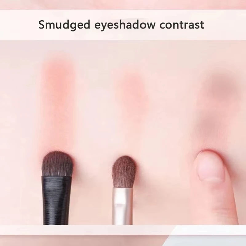 Ensemble de pinceaux de maquillage pour les yeux 6 pièces: pinceau professionnel pour fard à paupières à contour doux, petits pinceaux de maquillage pour les yeux pour le maquillage détaillé des yeux, la facia