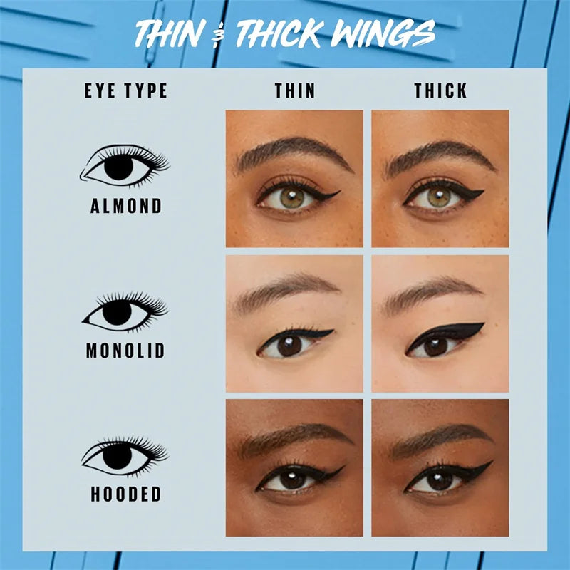 Eyeliner ultra-fin, longue tenue, effet mat et lisse, waterproof, anti-bavures, maquillage coréen, cosmétiques de beauté