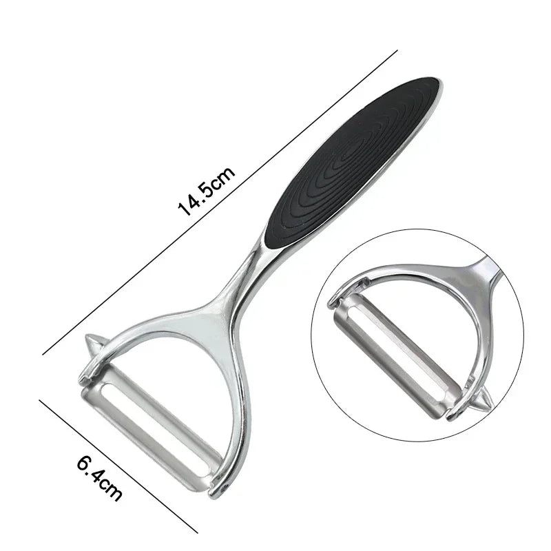 Stainless Steel Vegetable Peeler – Multifunction Potato, Carrot & Fruit Peeler Kitchen Tool