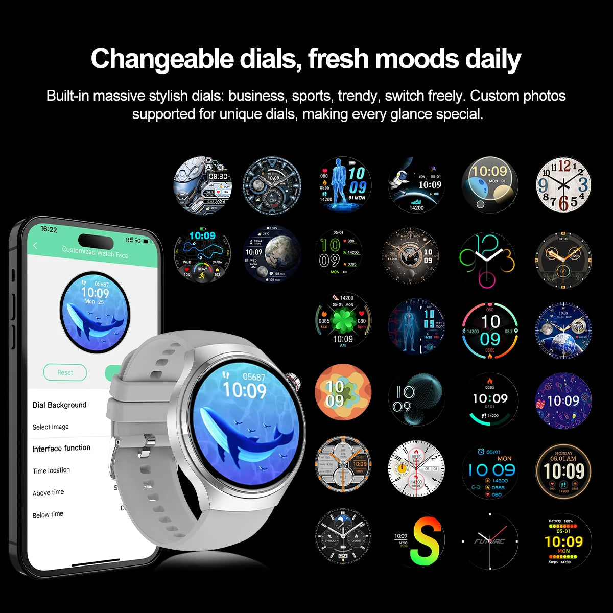 2025 nouvelle montre 4 GT série montre intelligente hommes AMOLED écran fréquence cardiaque surveillance de la santé Bluetooth appel affaires Smartwatch homme