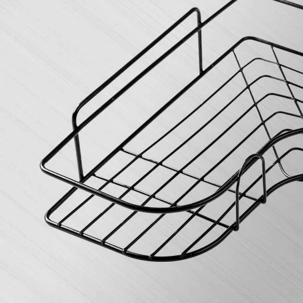 No-Drill Bathroom Shower Shelf – Triangle Corner Storage Rack