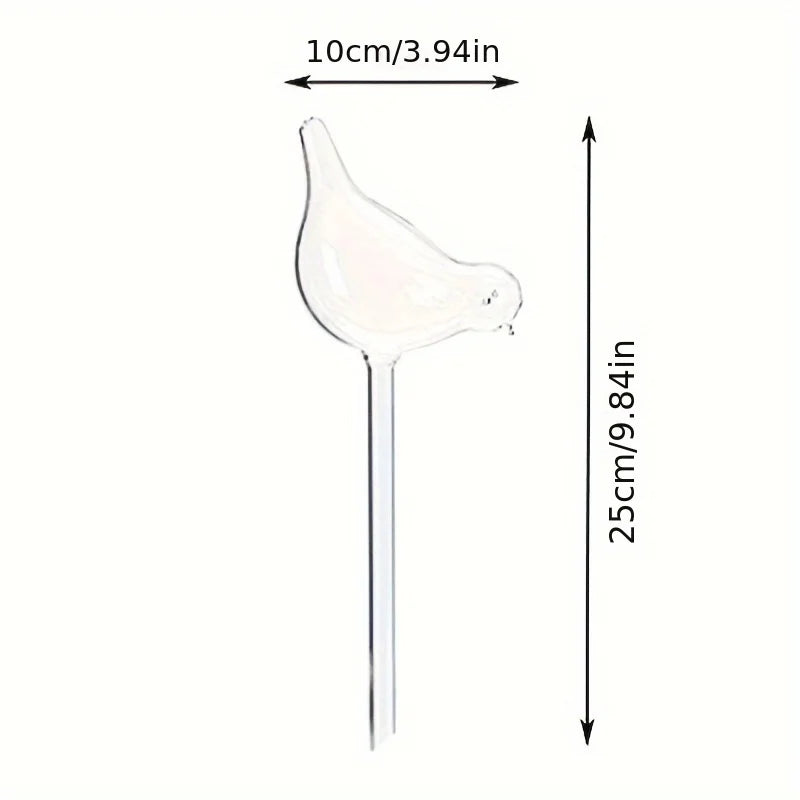 5-Pack Bird-Shaped Self-Watering Globes – Automatic Plant Watering System