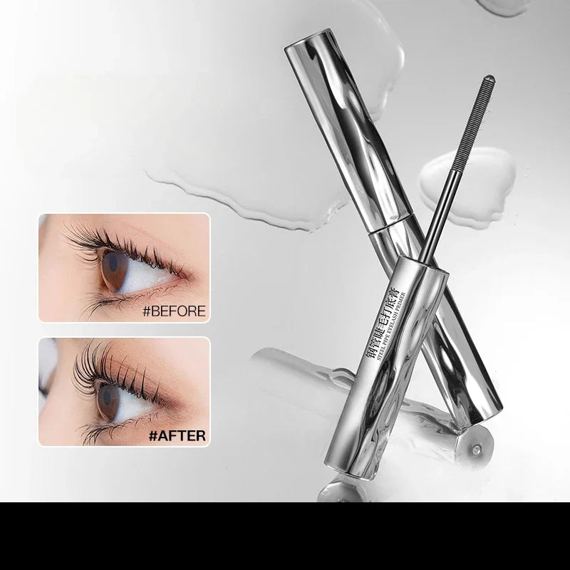 **« Mascara – Waterproof, fibres de soie, allongeant et recourbant »**
