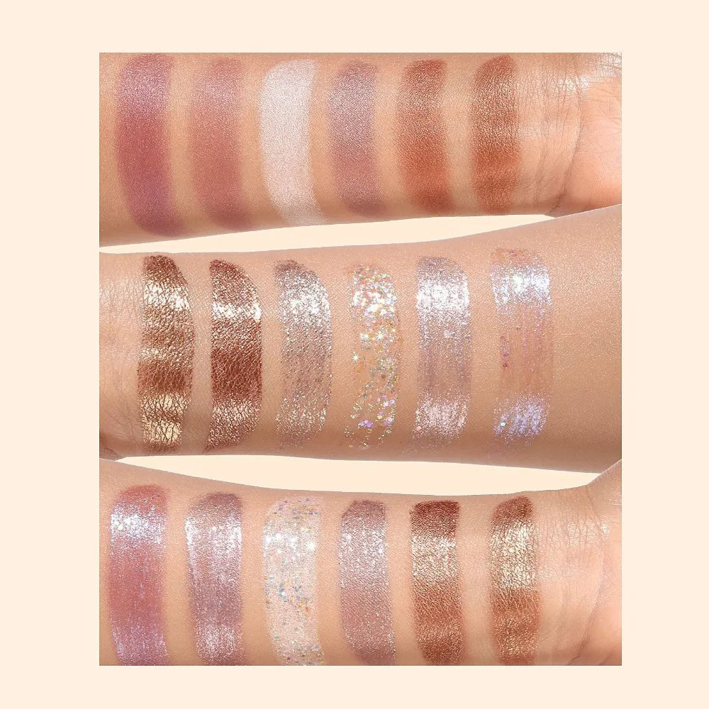 Crayon fard à paupières liquide double embout, nacré, contouring soyeux, scintillant, waterproof, longue tenue, maquillage fête