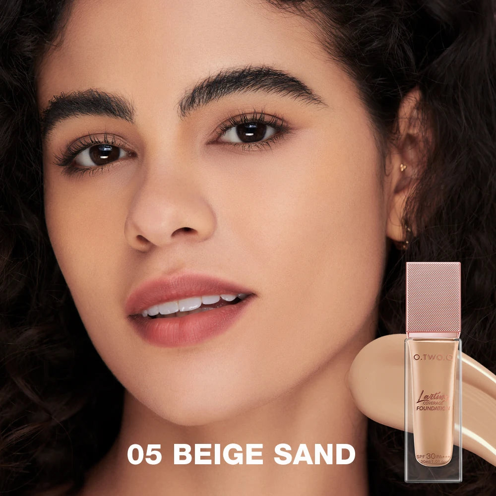 Fond de Teint Liquide – Couvrance Totale, Mat, Hydratant, Contrôle du Sébum, Longue Tenue, Waterproof, Correcteur