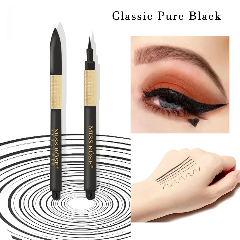 Eyeliner Noir — naturel, longue tenue, facile à appliquer, waterproof, anti-bavures, séchage rapide, fini mat, stylo liquide