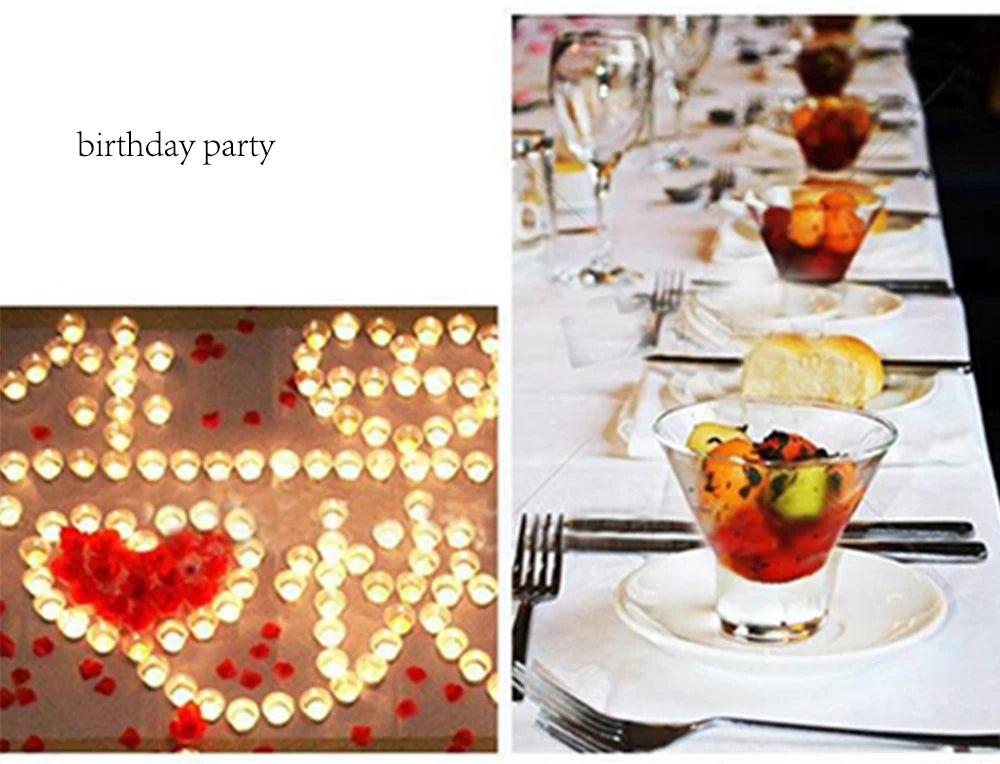 Rechargeable Waterproof LED Candles – Flameless Remote-Control Tea Lights for Home Decor