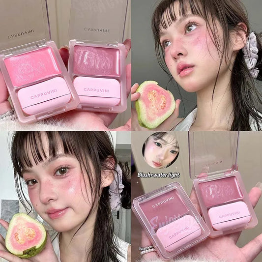 Blush crème – Blush hydratant et uniformément pigmenté, couleur naturelle légèrement éclatante – Teinte rose girly