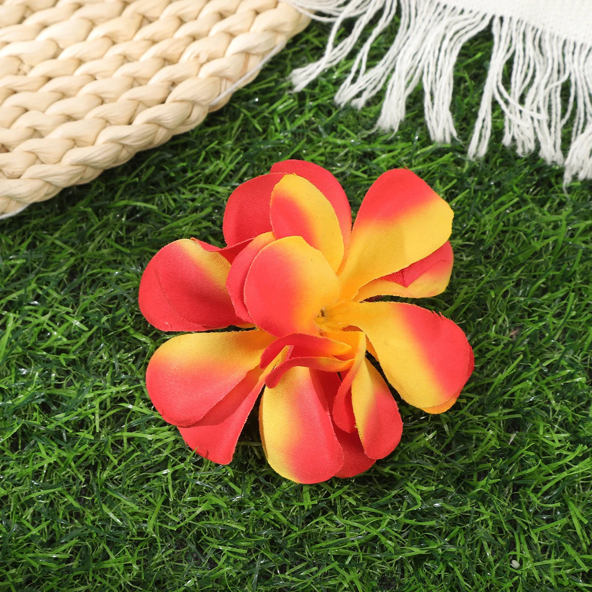 « Barrettes Femme – Fleurs Orchidée, Style Bohème »
