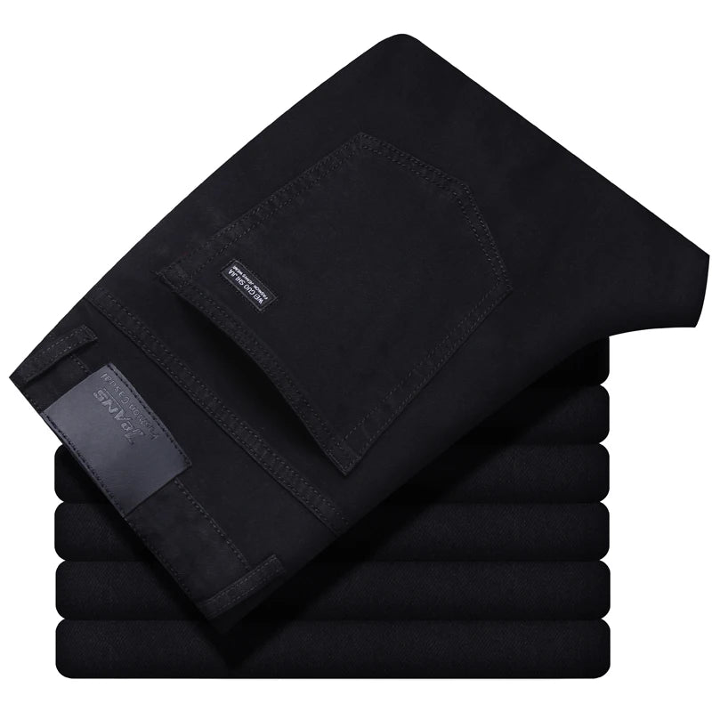 « Jean Homme Slim Noir – Confort Stretch »