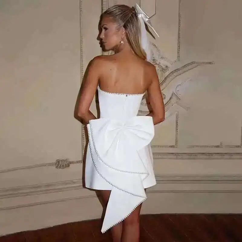 Mini Dress Femme – Noeud