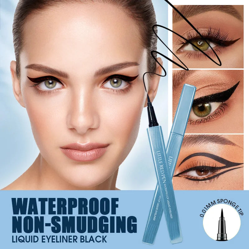 Eyeliner ultra-fin, longue tenue, effet mat et lisse, waterproof, anti-bavures, maquillage coréen, cosmétiques de beauté