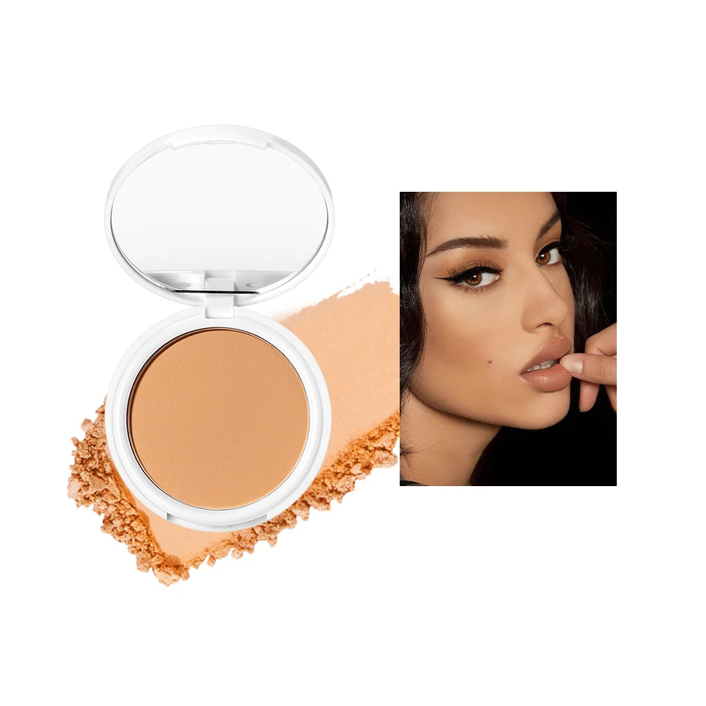 Poudre pressée, contrôle de l’huile, longue tenue, poudre fixante pour le visage, poudre compacte, couvrance totale, anti-cernes, base de maquillage, fond de teint