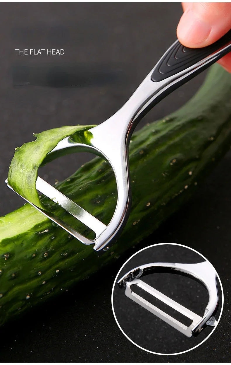 Stainless Steel Vegetable Peeler – Multifunction Potato, Carrot & Fruit Peeler Kitchen Tool