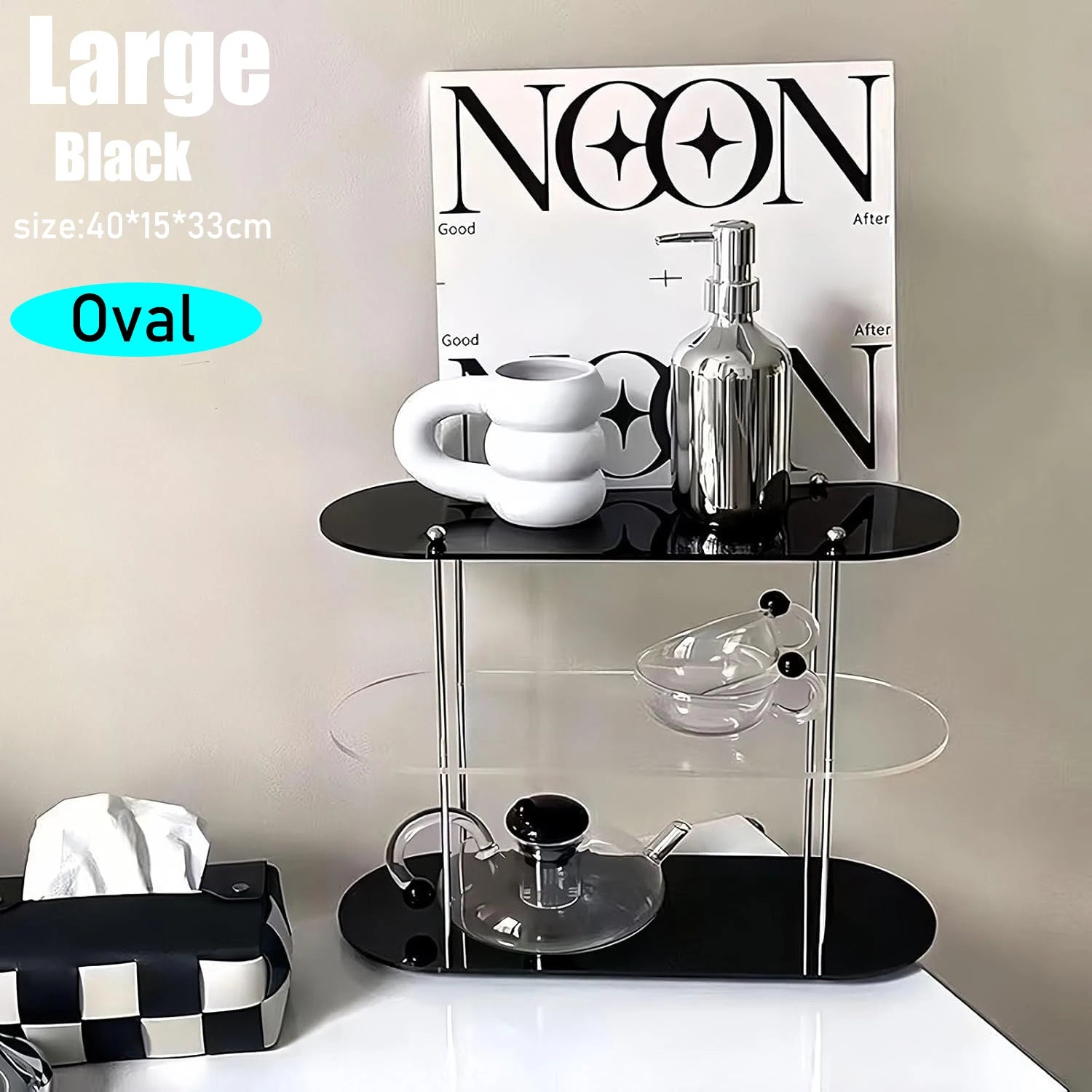 3-Tier Acrylic Vanity Organizer