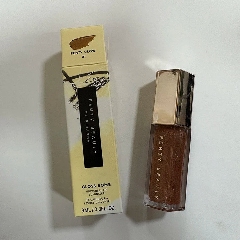 Gloss à lèvres – Hydratant avec brillance scintillante | Effet repulpant pour lèvres | Rouge à lèvres liquide idéal pour débutantes | Maquillage féminin tendance